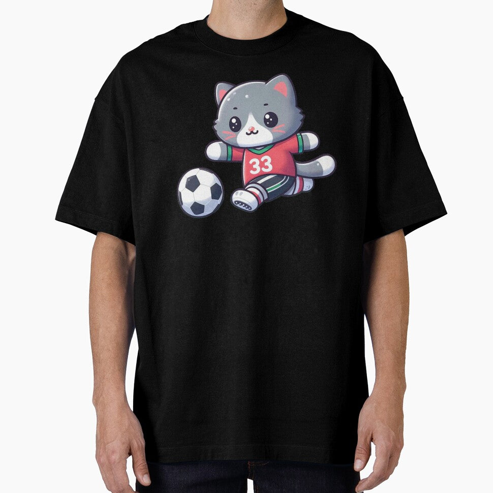 Football/Soccer cat by Vkinsify