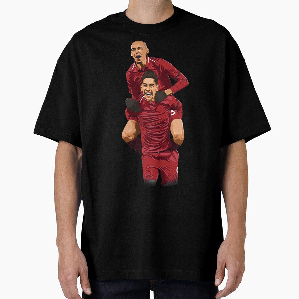 Roberto Firmino and Fabinho by ADES-VECTOR