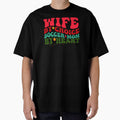 Wife Soccer Mom Christmas Xmas Mother Groovy by aymanehammi