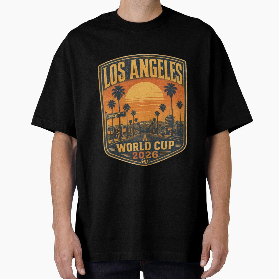Los Angeles World Cup 2026 | Vintage Football Travel Poster by ArthUpscale