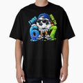 I Was 6 Now Im 7 Soccer Ball Cool 7th Birthday by ObukiLantara