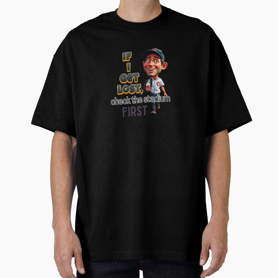 Lost? Try the Stadium – Sports Fan Humor Shirt & Mug by BrewtifulMugs