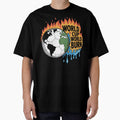 World Cup World Burn – Climate Satire Soccer Design by Karlas-things