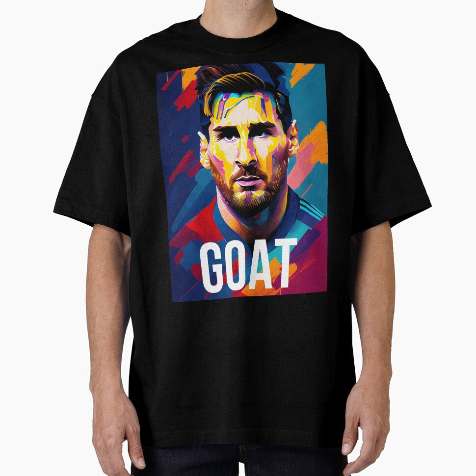 Messi Pop Art Portrait by nguyenphuongs