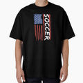 Soccer American Flag by TendyTees