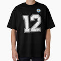 Number 12 Argentina Flag Football Fan by RoyesButler