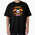 Spain World Cup 2026 Shield  Minimal Football T-Shirt Design by Ramkumar2025
