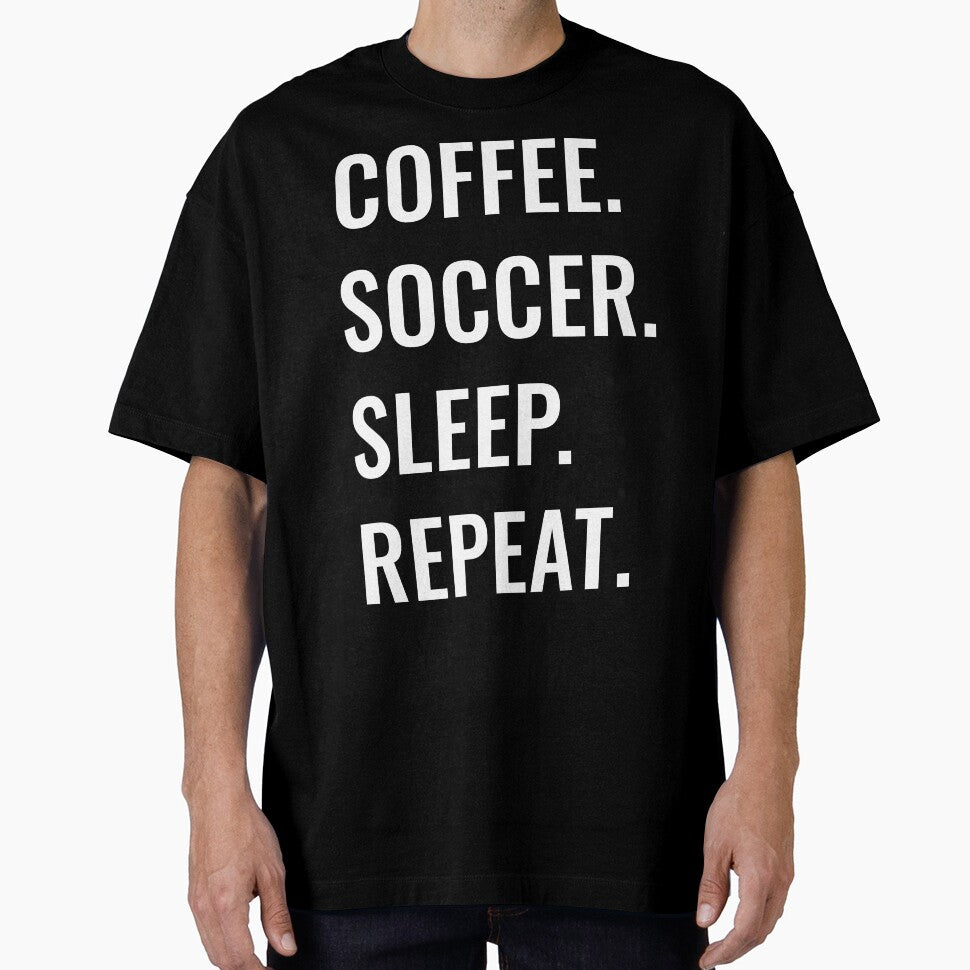 Coffee Soccer Sleep Repeat by manishfzr1995
