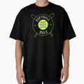 Mens Softball Dads Rule Fastpitch Dad Novelty Graphic design by nikkidawn74