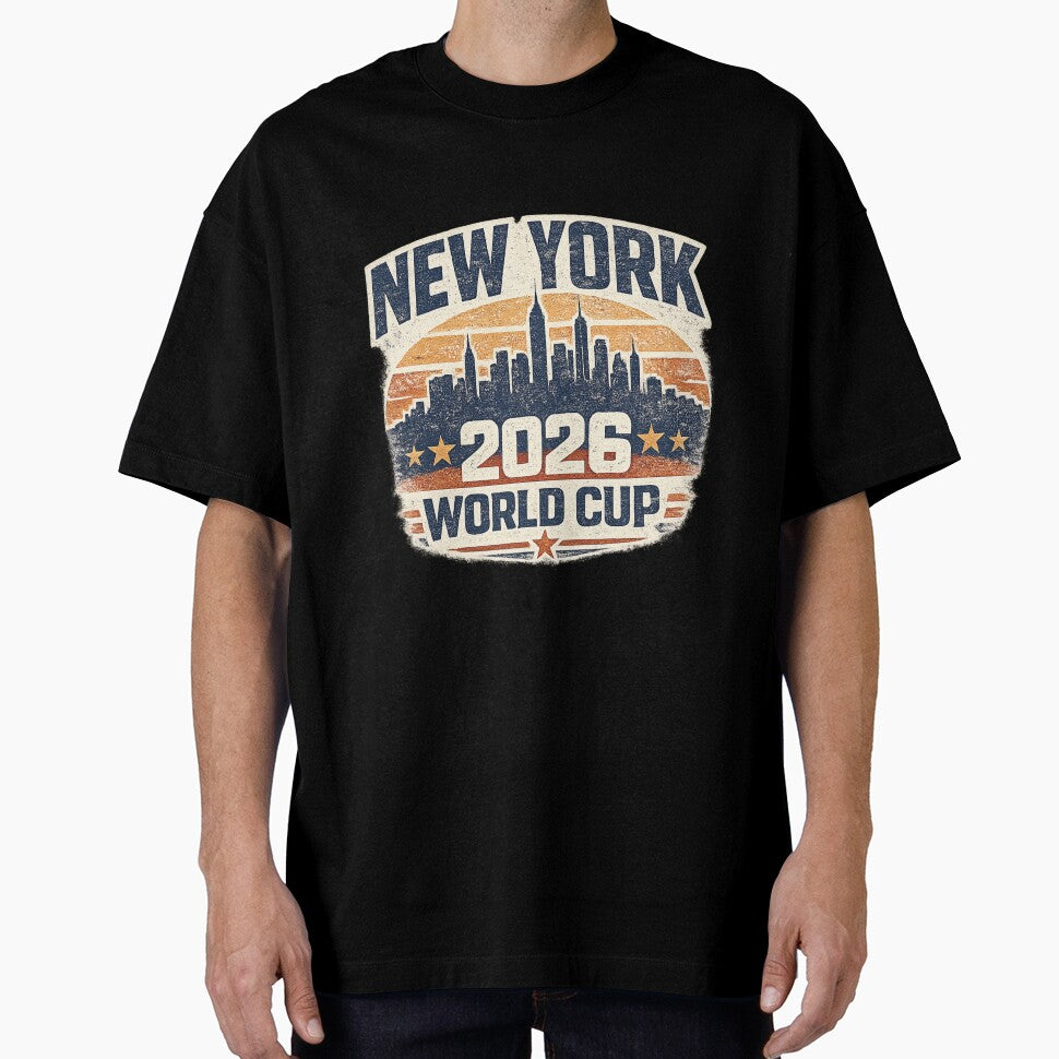New York World Cup 2026 – NYC Skyline Retro by ArthUpscale