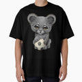 Cute Black Panther Cub With Soccer Ball, Merch By Amazon, Redbubble, Teepublic, Limited Edition, Pe by CamAkimBlake