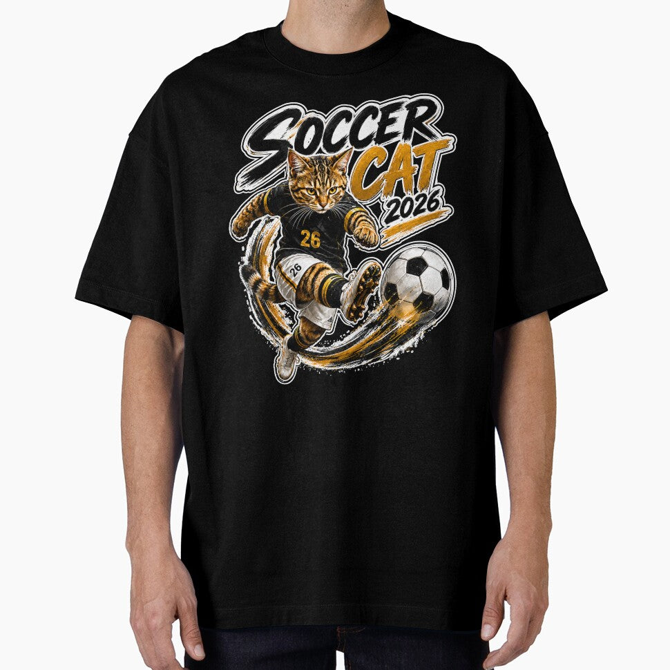Soccer Cat 2026 Action Kick by yasmh