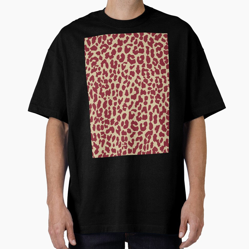 Red Gold Cheetah Print by ec0naway