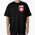 Football Switzerland in the breast pocket by peter2art