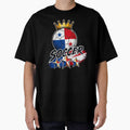Vintage Panama flag Crowned Soccer Ball by QuiteOrbit