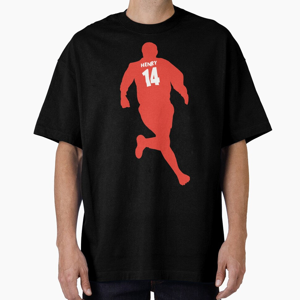 Thierry Henry Silhouette Illustration by samanthagarrett