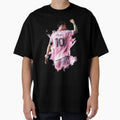 Messi Inter Miami Celebration Art – Football Legend in Pink Jersey by robyclub