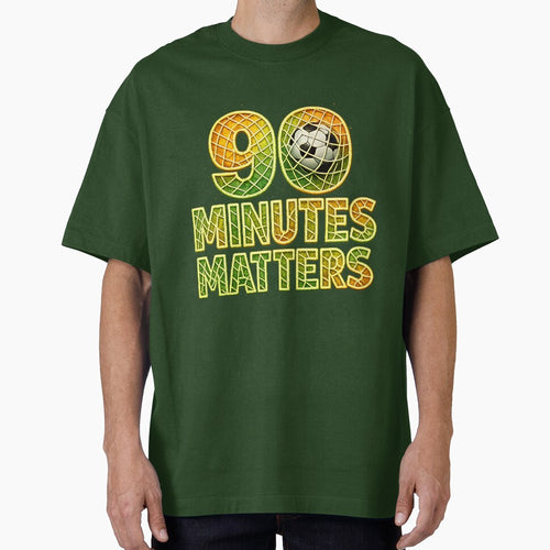 90 Minutes Matters Football Fan Design by digitalbob60
