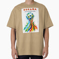 Spain 2026 World Cup Champion Watercolor Football Art by EMC Store