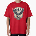 USA Soccer Eagle Crest | Patriotic Football Fan Design by LEOdesignerArt