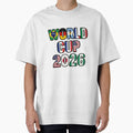 World Cup 2026 Flags Typography Design by Dudek Originals