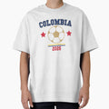 Colombia — Vintage Soccer Tee by C & T ArtLab