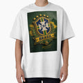 Brazil National Pride — Dynamic Soccer Vector Emblem Design by Jandedan