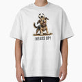 Heads Up – Soccer Scruffy Dog Illustration by PAPIRO SIGLO XXI