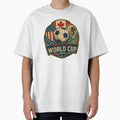 Vintage 2026 World Cup North America Football Emblem Tee by Ahmed Nedji