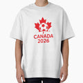 Canada 2026 Maple Leaf Soccer Fan Art Football World Cup by BodaZZ
