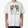 Cute Goalie Dog Let's Play Soccer Vector Art by EHdesignShop