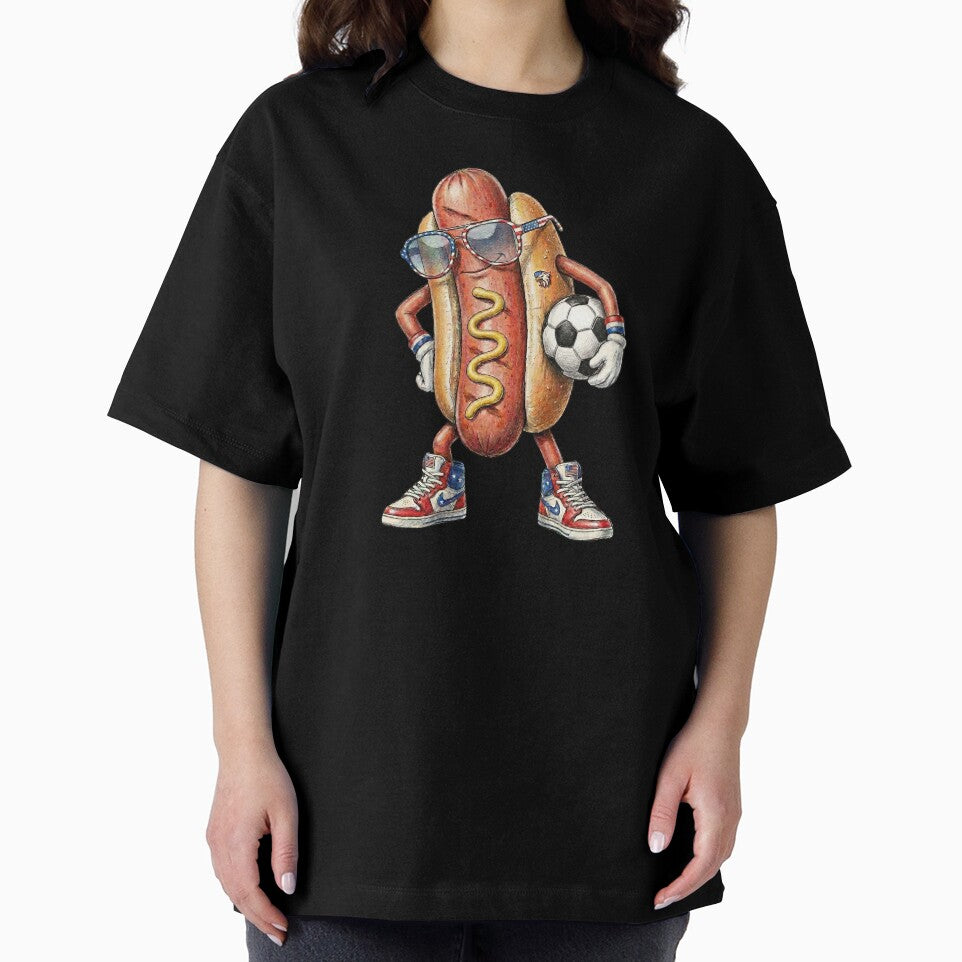 Hot Dog Soccer Player by Roy & Tiffany