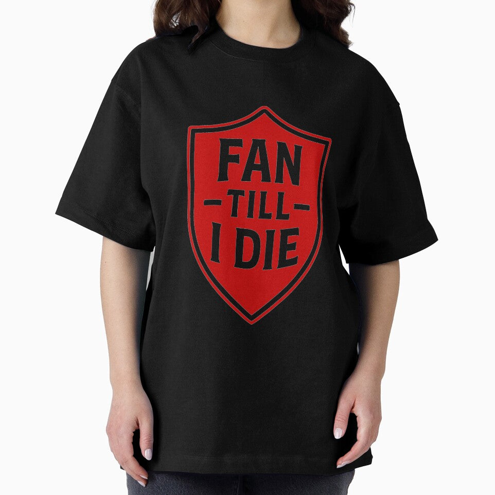 Fan Till I Die – Red Bold Emblem by Ammarou