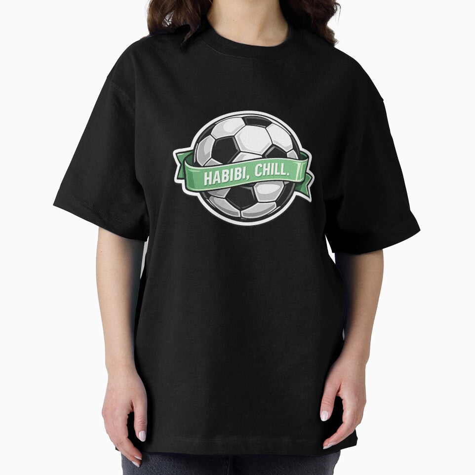 Habibi, Chill – Retro Football Motivation Sticker by RDcollections