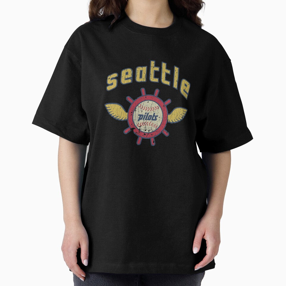 Seattle Pil0ts Baseball Vintage Baseball - T- by lowerslinettex