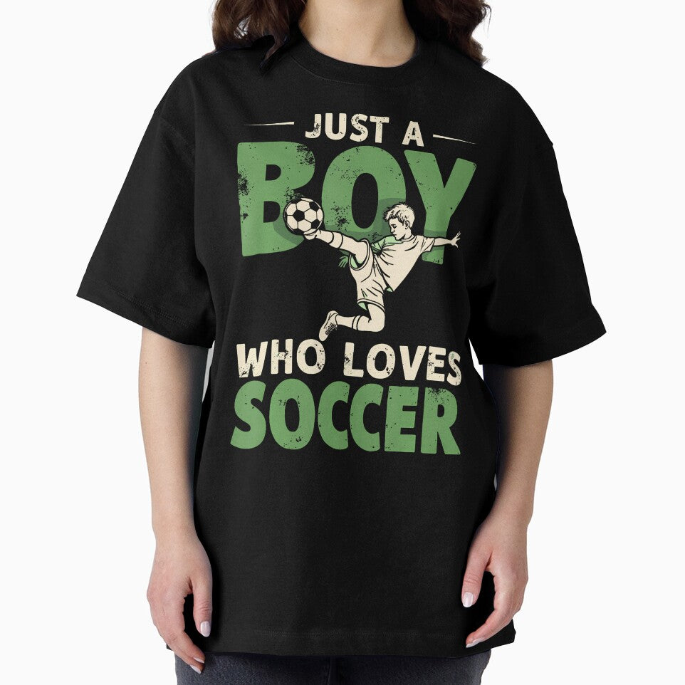 Just A Boy Who Loves Soccer Boys Soccer Player by elihletoriong