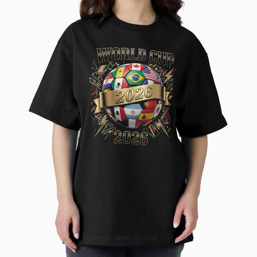 2026 World Cup Soccer Ball Flags - Global Football Championship Celebration Classic T-Shirt by ‘Nothing Scares Me’ Store
