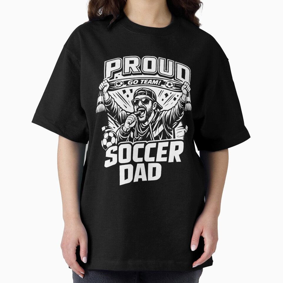 Proud Soccer Dad Funny Football Fan Father's Day by DREAMBURN™