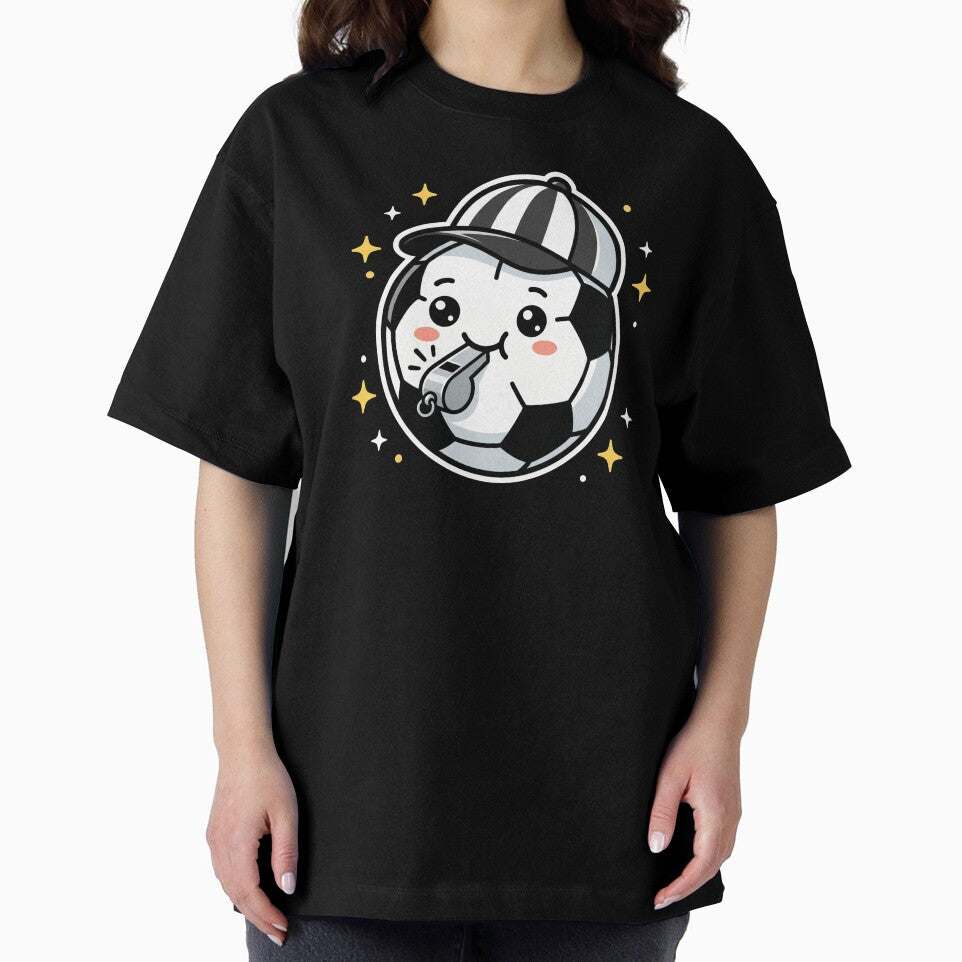 Cute Kawaii Soccer Ball Referee Whistle by TeNovaStudio