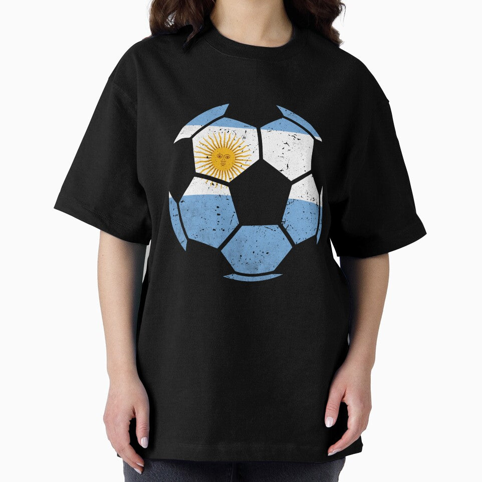 Argentina Soccer Ball Flag Jersey Argentines Football Fan by EIMgraphic