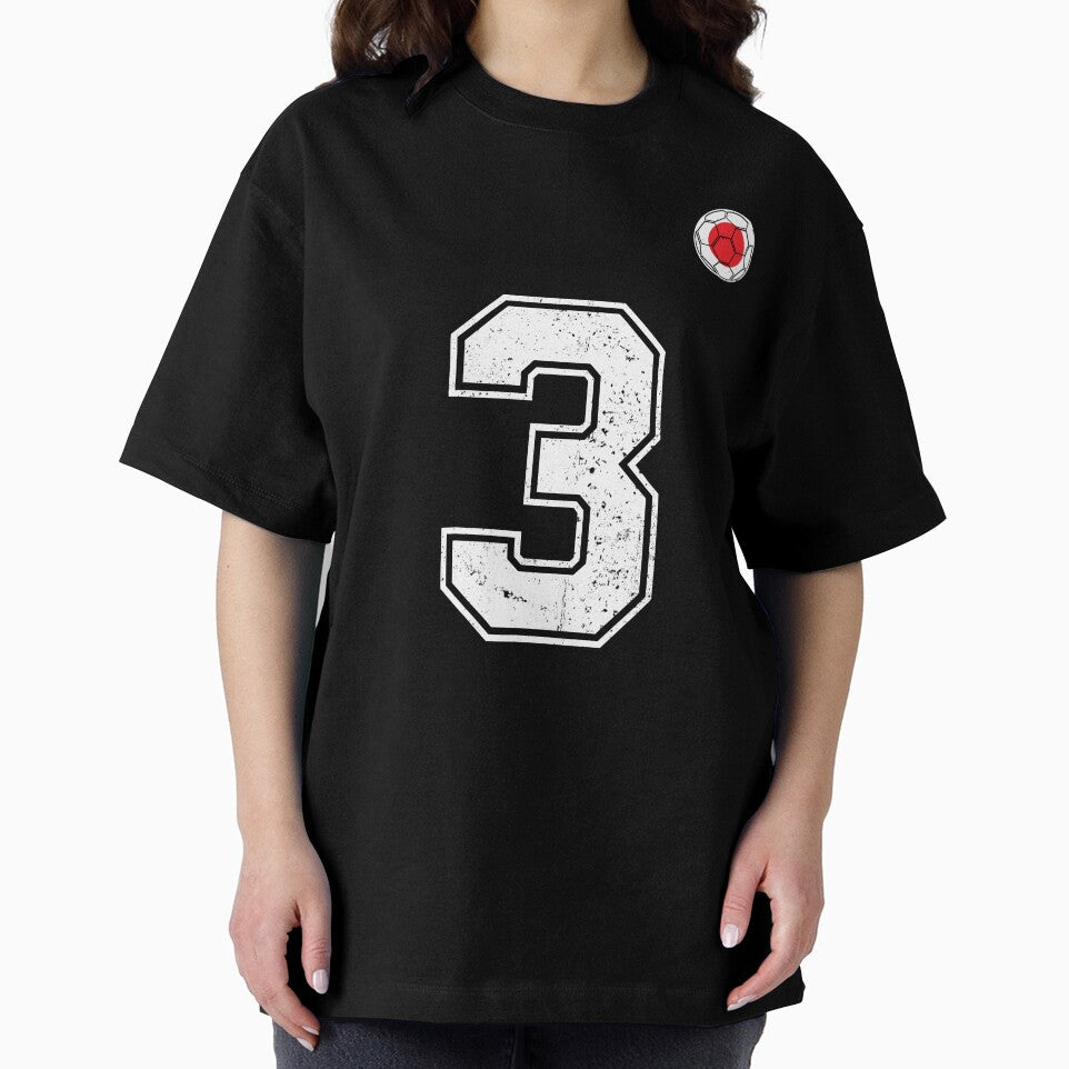 Japan Soccer Number 3 Vintage Sports Fan by LiviuGligoros