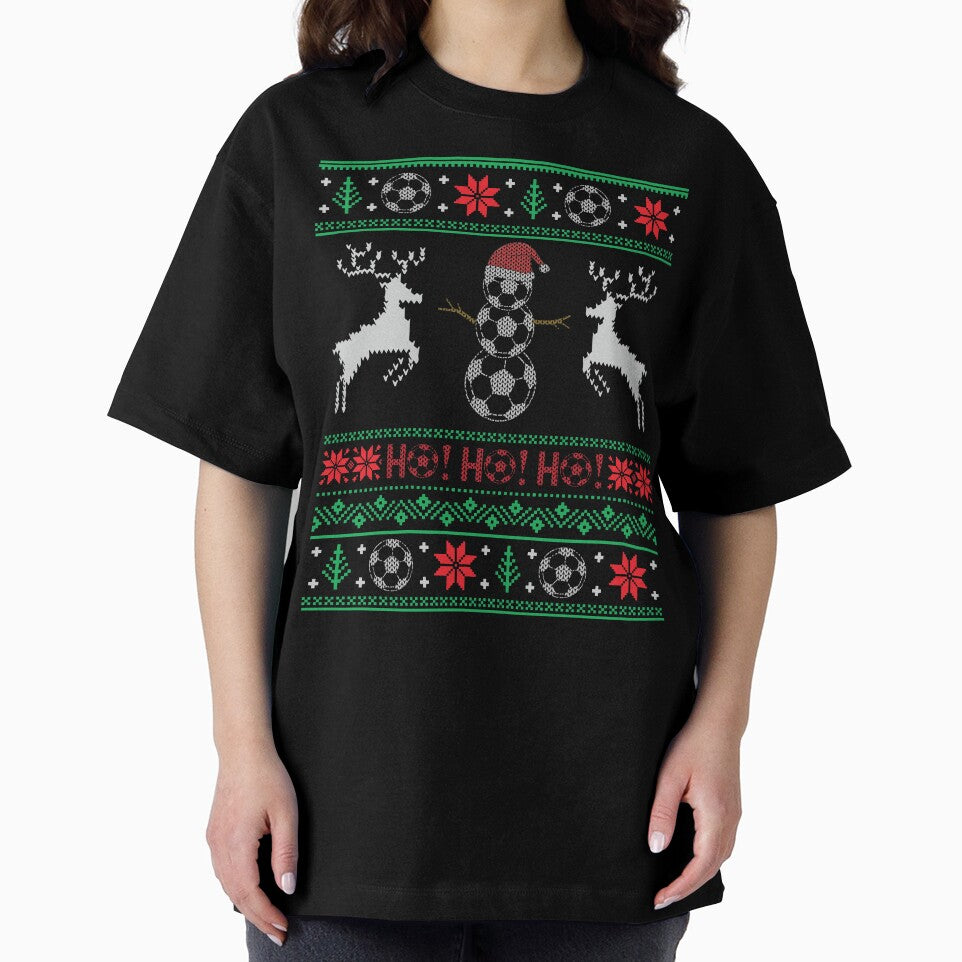 Funny Christmas Soccer Snowman Ugly Christmas Xmas by mrsmitful
