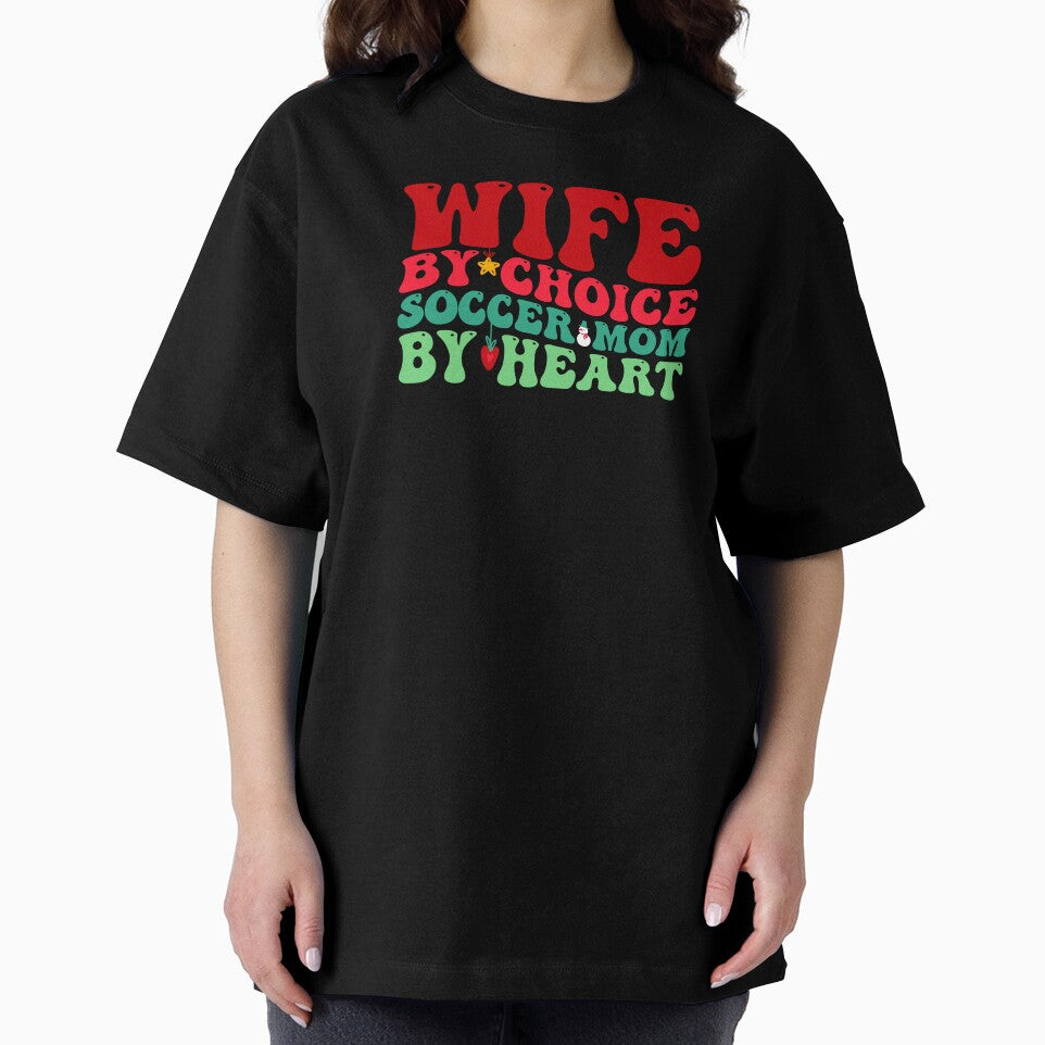 Soccer Mom Christmas Wife Family Xmas Holiday Groovy by aymanehammi