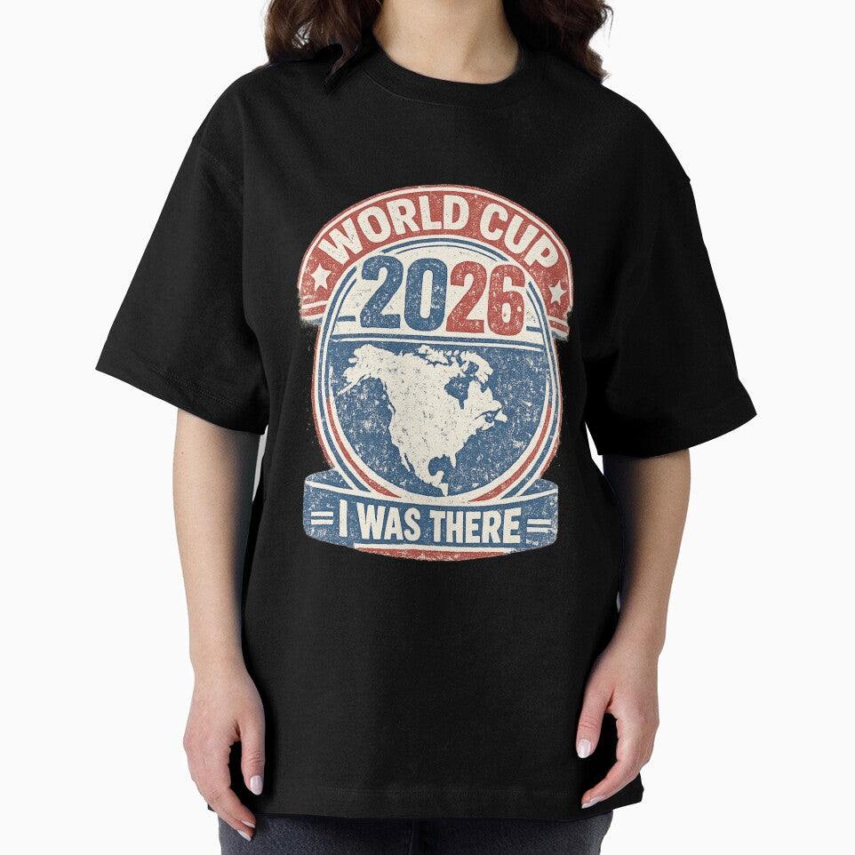 World Cup 2026 I Was There Vintage Stamp T-Shirt by ArthUpscale