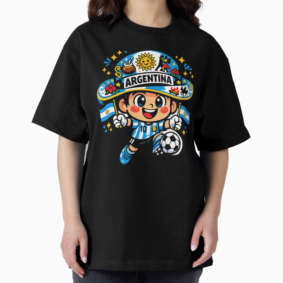 Argentina Soccer 2026 Football Mascot | Argentine fan art | Argentina flag by Youngkev-arts
