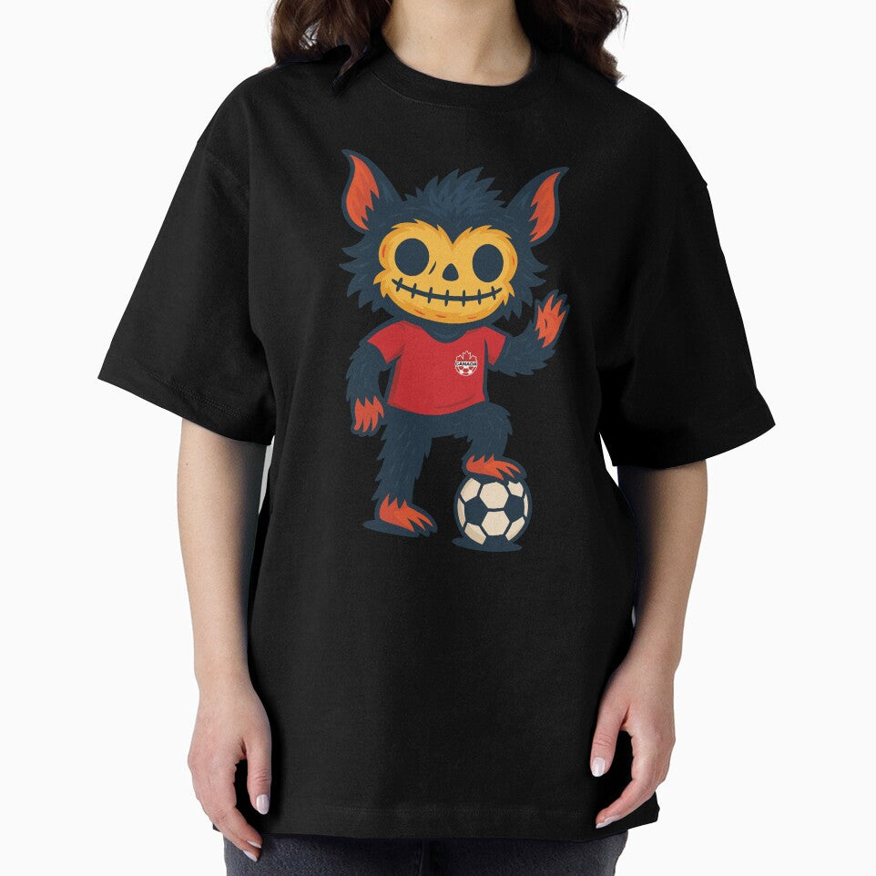 Copy of Creepy Cute Monster – Canada Soccer Edition by Weasel Graphix
