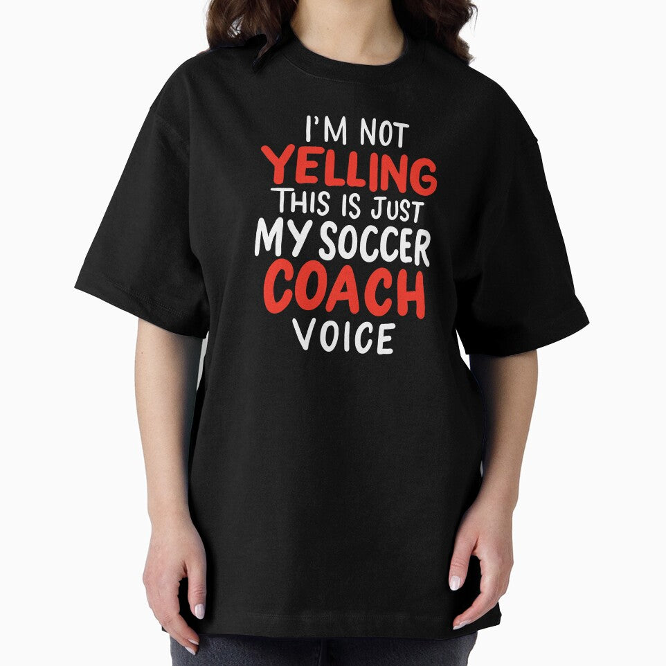 Soccer Coach Voice Coaching Mentor Teacher Sport by haselshirt