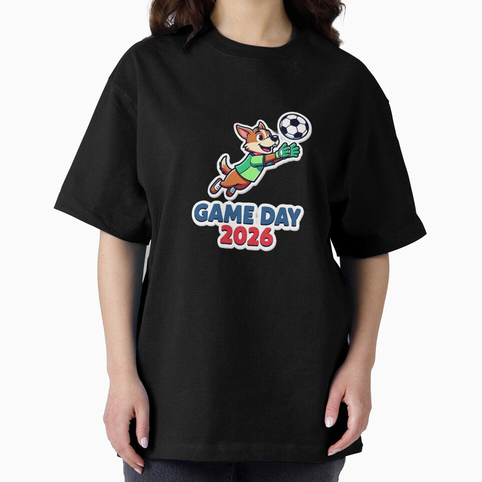 Miami Soccer Dog Design – Cute Puppy Football Fan Game Day Artwork by BrickByDream