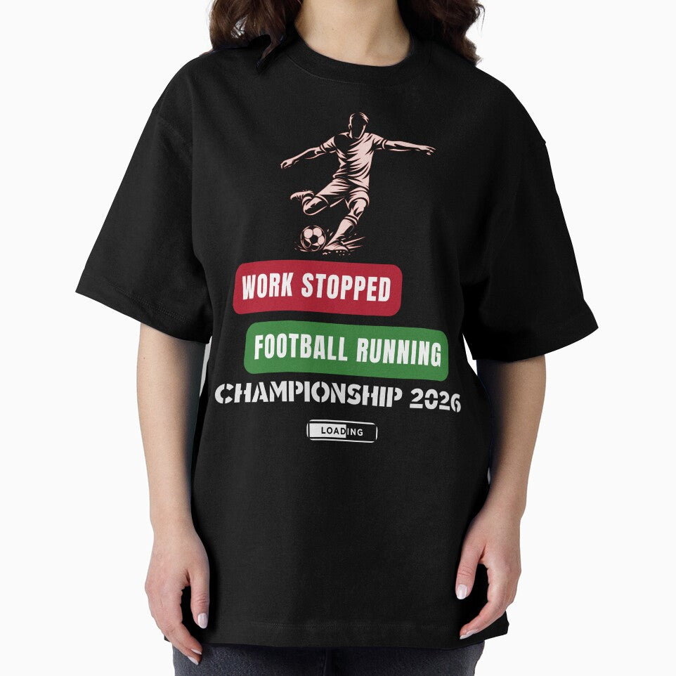 Football Running Mode On – Championship 2026 T-Shirt by GARSStudio
