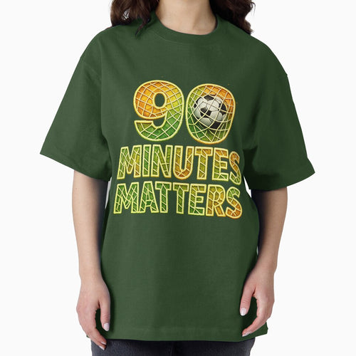 90 Minutes Matters Football Fan Design by digitalbob60